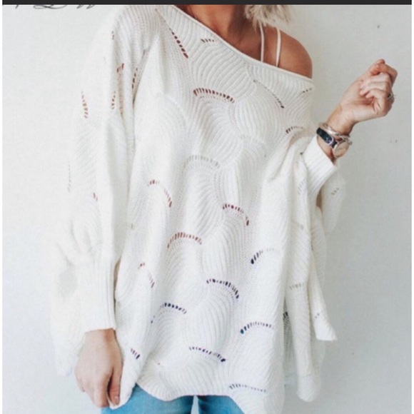 FINAL OFF SHOULDER SWEATER - Picture 7 of 9